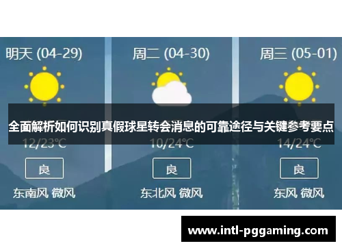 全面解析如何识别真假球星转会消息的可靠途径与关键参考要点